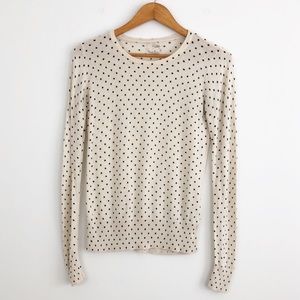 UO Coincidence & Change Polka Dots Sweater